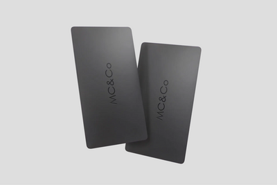 Premium Steel Business Card